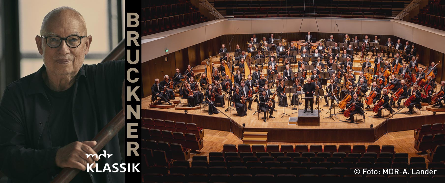 GENUIN News Bruckner-Zyklus mit Dennis Russell Davies und dem MDR-Sinfonieorchester erscheint weltweit